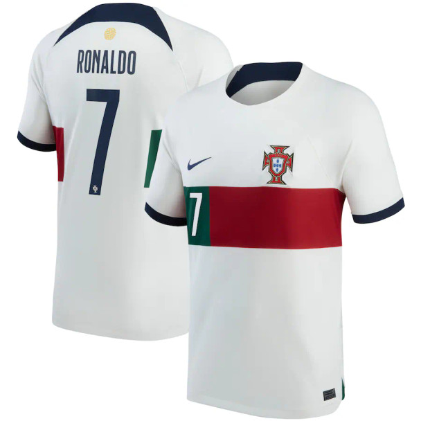 RONALDO #7 Portugal 22/23 Stadium Men's Away Shirt