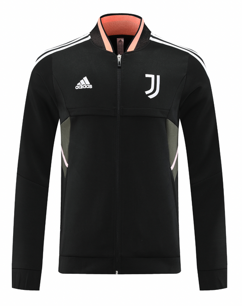 Juventus 22/23 Men's Black Long Zip Anthem Jacket