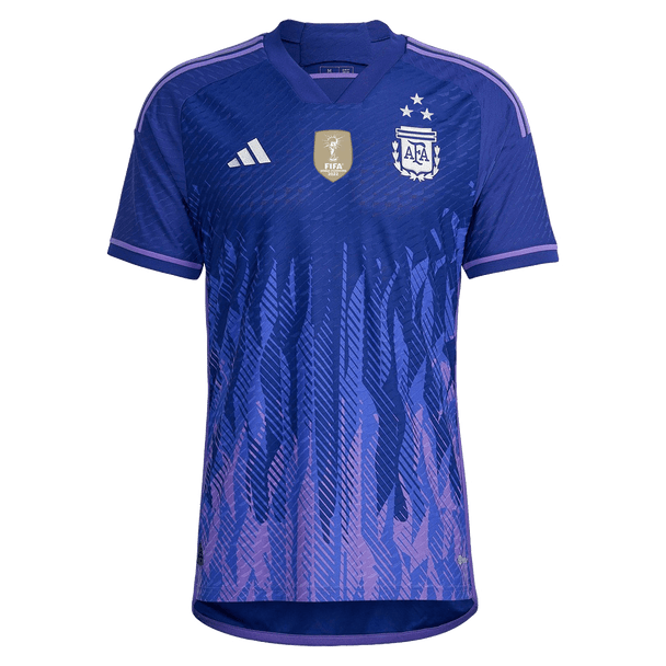 Argentina 2022 Winners Authentic Men's Away Shirt