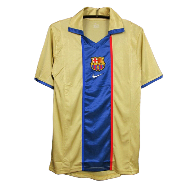Barcelona 01/02 Men's Away Retro Shirt