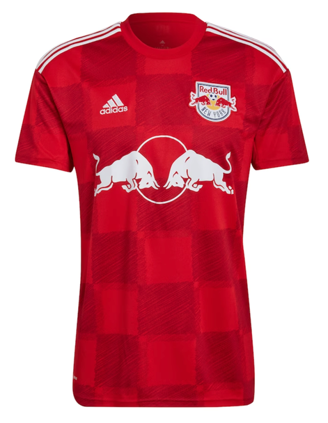 New York Red Bulls 2022 Kid's Away Shirt and Shorts