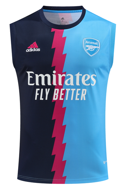 Arsenal 22/23 Men's Blue Pre-Match Tank Top