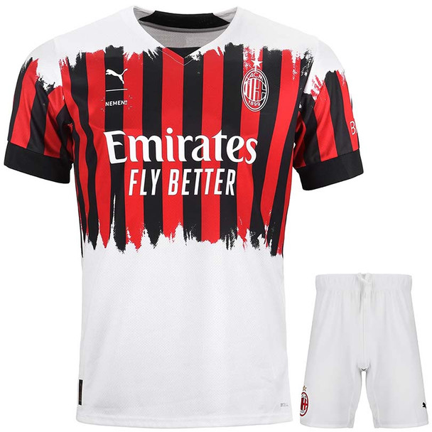AC Milan 21/22 Kid's Fourth Shirt and Shorts