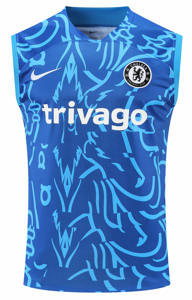 Chelsea 22/23 Men's Blue Pre-Match Tank Top