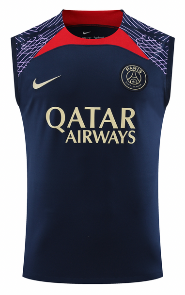 Paris Saint-Germain 22/23 Men's Blue Training Tank Top