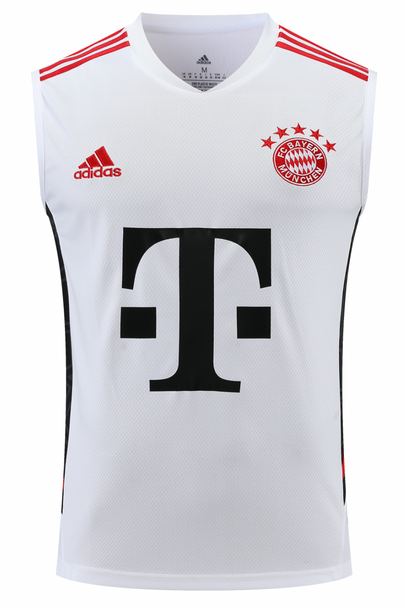 Bayern Munich 22/23 Men's White Training Tank Top