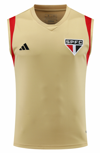 São Paulo 23/24 Men's Gold Training Tank Top