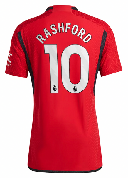 RASHFORD #10 Manchester United 23/24 Authentic Men's Home Shirt - PL Font