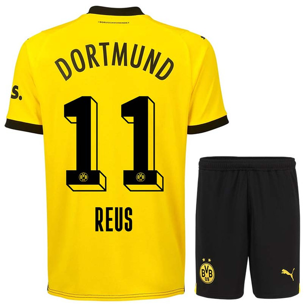 REUS #11 Borussia Dortmund 23/24 Kid's Home Shirt and Shorts