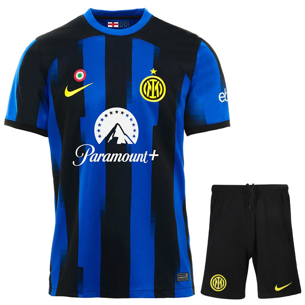 Inter Milan 23/24 Kid's Home Shirt and Shorts