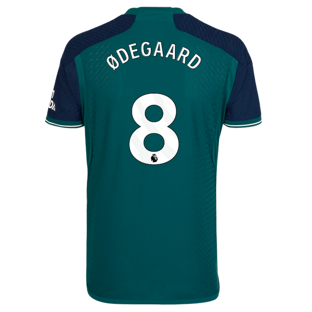 ØDEGAARD #8 Arsenal 23/24 Authentic Men's Third Shirt - PL Font