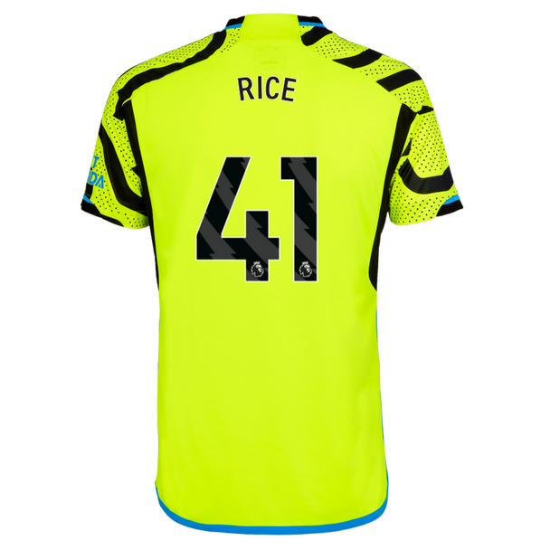 RICE #41 Arsenal 23/24 Stadium Men's Away Shirt - PL Font