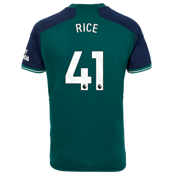 RICE #41 Arsenal 23/24 Stadium Men's Third Shirt - PL Font