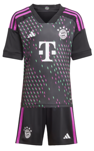 Bayern Munich 23/24 Kid's Away Shirt and Shorts