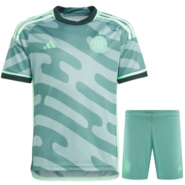 Celtic 23/24 Kid's Third Shirt and Shorts