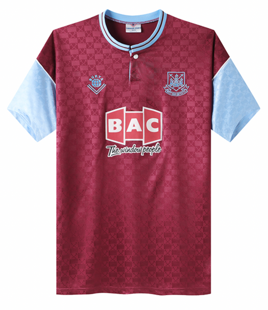 West Ham United 89/91 Men's Home Retro Shirt