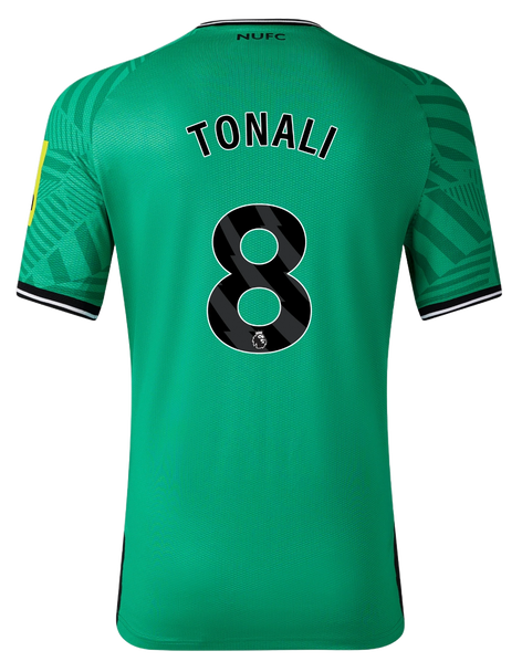 TONALI #8 Newcastle United 23/24 Authentic Men's Away Shirt - PL Font