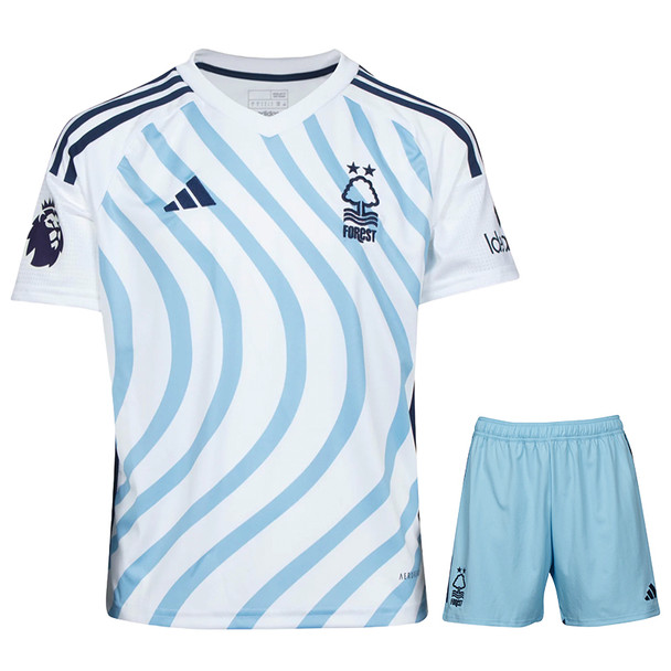 Nottingham Forest 23/24 Kid's Away Shirt and Shorts