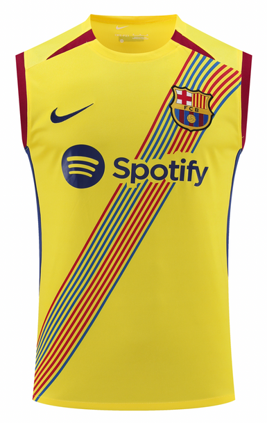 Barcelona 23/24 Men's Yellow Training Tank Top