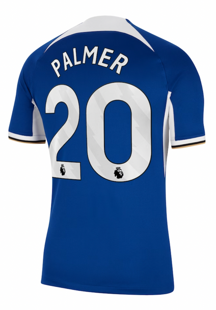 PALMER #20 Chelsea 23/24 Stadium Men's Home Shirt - PL Font