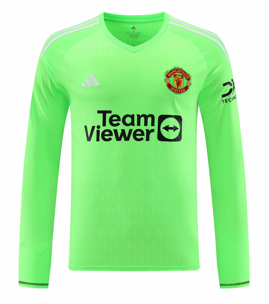 Manchester United 23/24 Men's Home Goalkeeper Long Sleeve Shirt