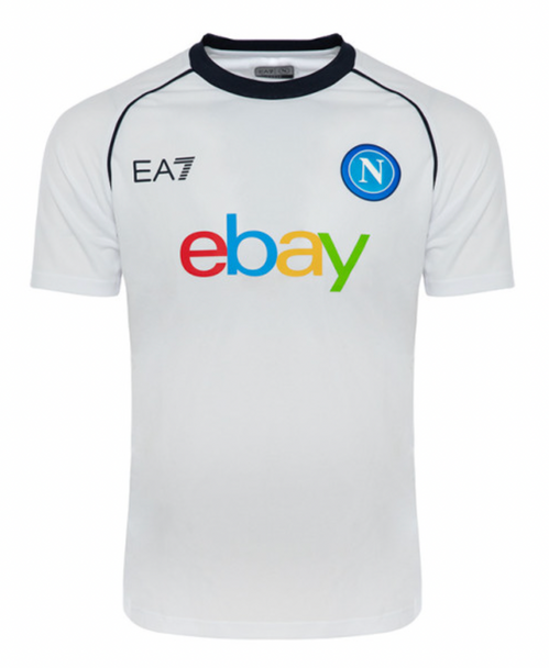 SSC Napoli 23/24 Men's White Training Shirt