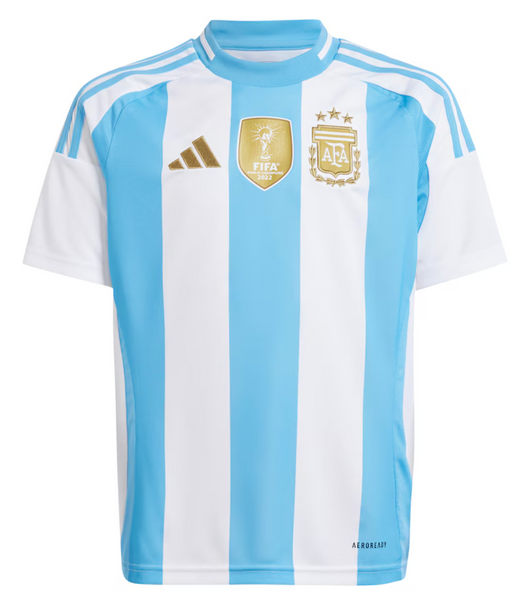 Argentina 2024 Kid's Home Shirt and Shorts