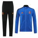 Real Madrid 21/22 Men's Blue-Black Long Zip Tracksuit