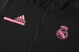 Real Madrid 21/22 Men's Black Long Zip Hoodie Tracksuit