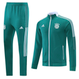 Bayern Munich 21/22 Men's Green-Green Long Zip Tracksuit