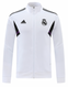 Real Madrid 22/23 Men's White Long Zip Jacket
