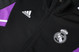 Real Madrid 22/23 Men's Black Long Zip Jacket