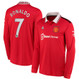 RONALDO #7 Manchester United 22/23 Men's Home Long Sleeve Shirt