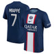 MBAPPE #7 Paris Saint-Germain 22/23 Authentic Men's Home Shirt