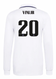 VINI JR #20 Real Madrid 22/23 Home Long Sleeve Shirt