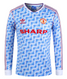 Manchester United 90/92 Men's Away Retro Long Sleeve Shirt