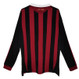 AC Milan 09/10 Men's Home Retro Long Sleeve Shirt