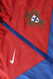 Portugal 22/23 Men's Red-Blue Long Zip Windbreaker