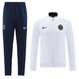 Paris Saint-Germain 22/23 Men's White Long Zip Jacket