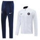 Paris Saint-Germain 22/23 Men's White Long Zip Jacket