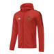 Arsenal 22/23 Men's Red Long Zip Windbreaker