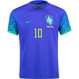 NEYMAR JR #10 Brazil 22/23 Stadium Men's Away Shirt