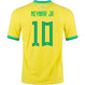 NEYMAR JR #10 Brazil 22/23 Authentic Men's Home Shirt