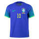 NEYMAR JR #10 Brazil 22/23 Authentic Men's Away Shirt