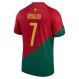 RONALDO #7 Portugal 22/23 Stadium Men's Home Shirt