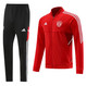 Bayern Munich 22/23 Men's Red Long Zip Jacket