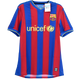 Barcelona 09/10 Men's Home Retro Shirt