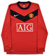 Manchester United 09/10 Men's Home Retro Long Sleeve Shirt