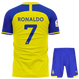 RONALDO #7 Al-Nassr 22/23 Kid's Home Shirt and Shorts