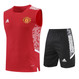 Manchester United 22/23 Men's Red-White Training Tank Top